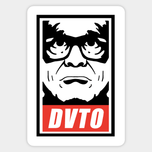 DeVito OBEY parody Sticker